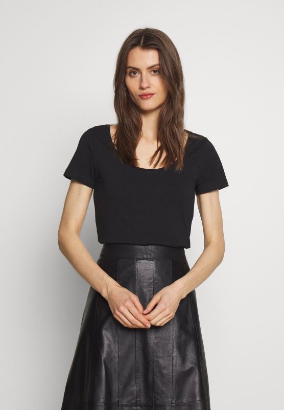 Z62T380 Women Anna Field 3 Pack Basic T-Shirt White/Camel/Black