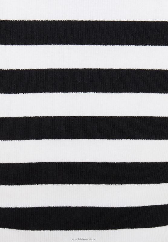 Z62T383 Women Anna Field 2 Pack Top Black