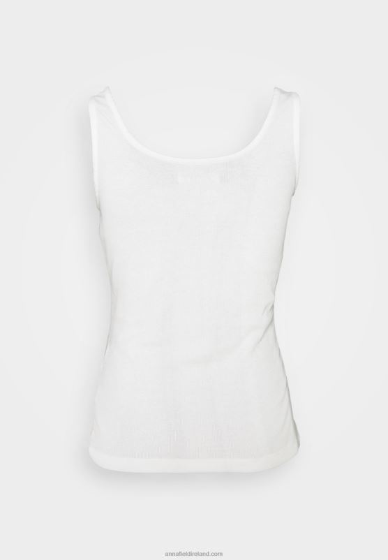 Z62T387 Women Anna Field Top White