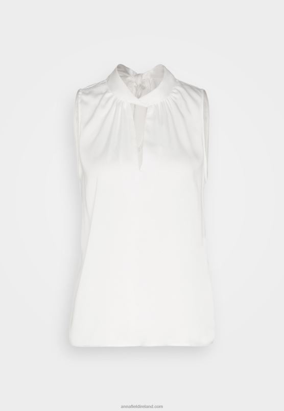 Z62T388 Women Anna Field Top Off-White