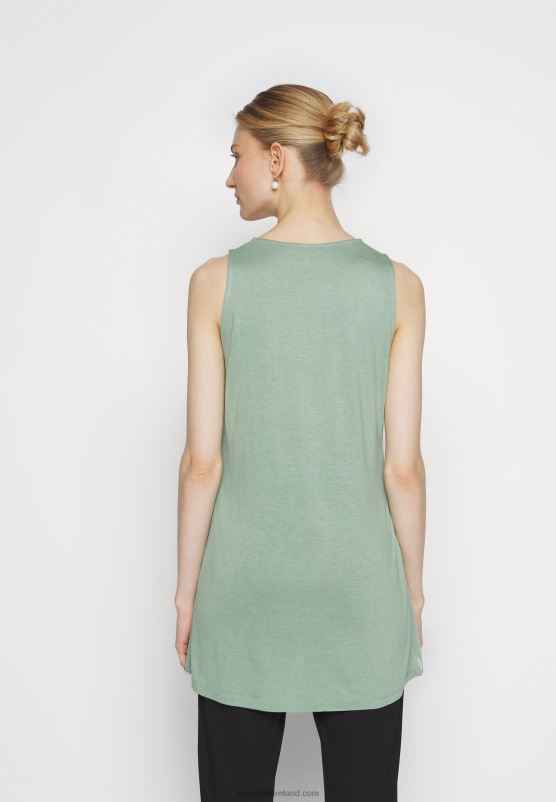 Z62T389 Women Anna Field Top Light Green