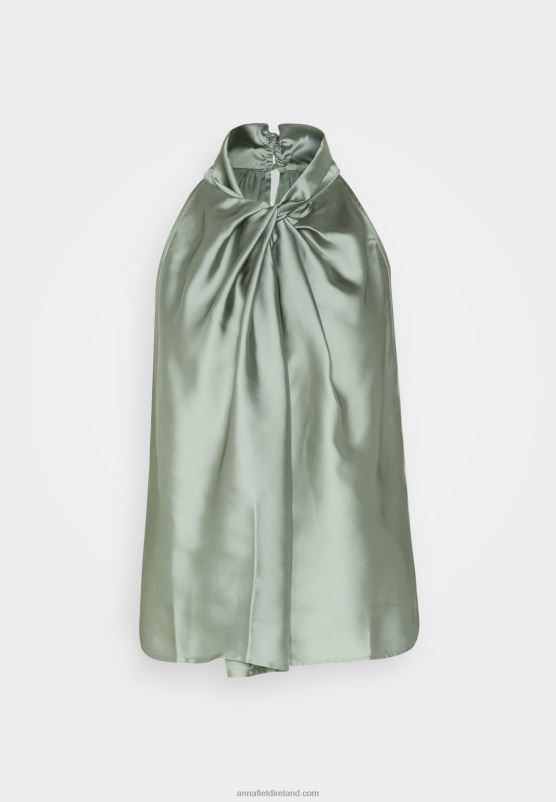 Z62T390 Women Anna Field Top Light Green