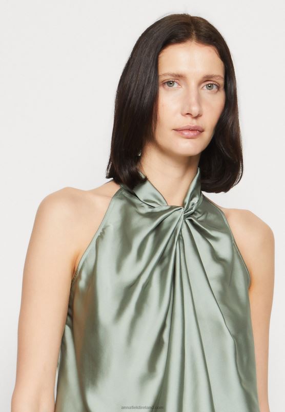 Z62T390 Women Anna Field Top Light Green