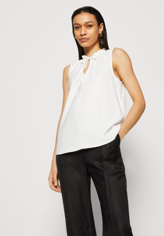 Z62T395 Women Anna Field Top Off-White