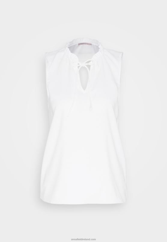 Z62T395 Women Anna Field Top Off-White