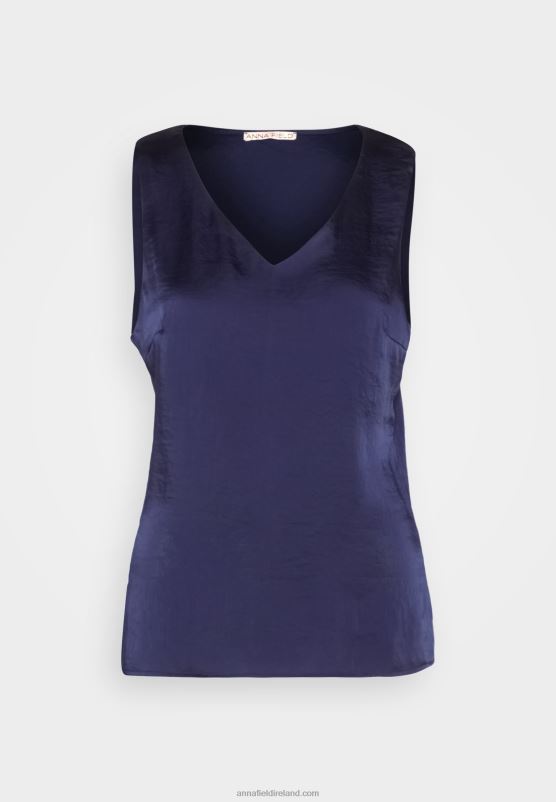 Z62T396 Women Anna Field Top Blue