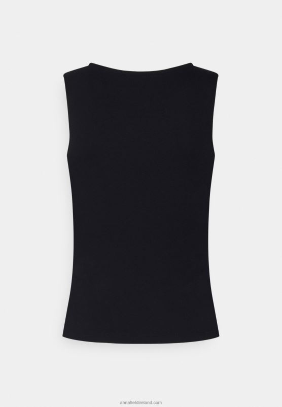 Z62T398 Women Anna Field Top Black