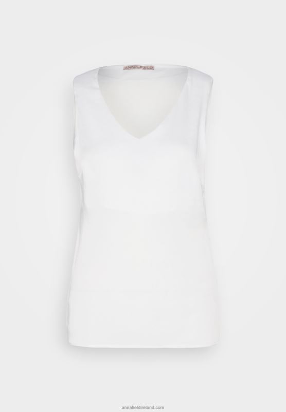 Z62T399 Women Anna Field Top Off White