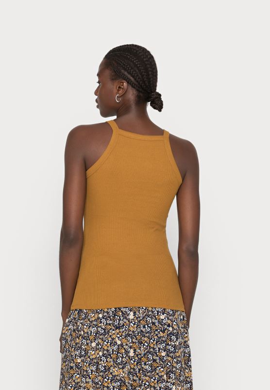 Z62T401 Women Anna Field 2 Pack Top Black/Khaki