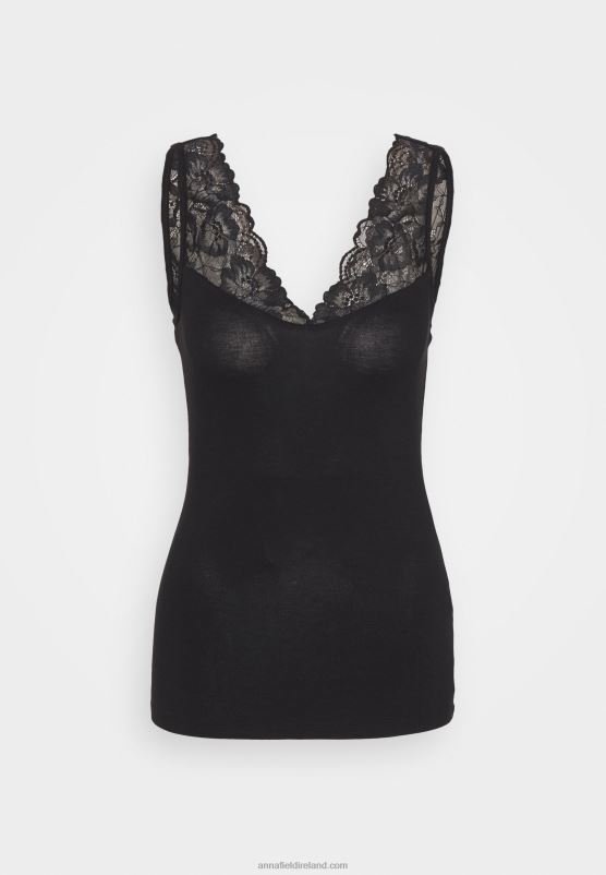 Z62T402 Women Anna Field Top Black