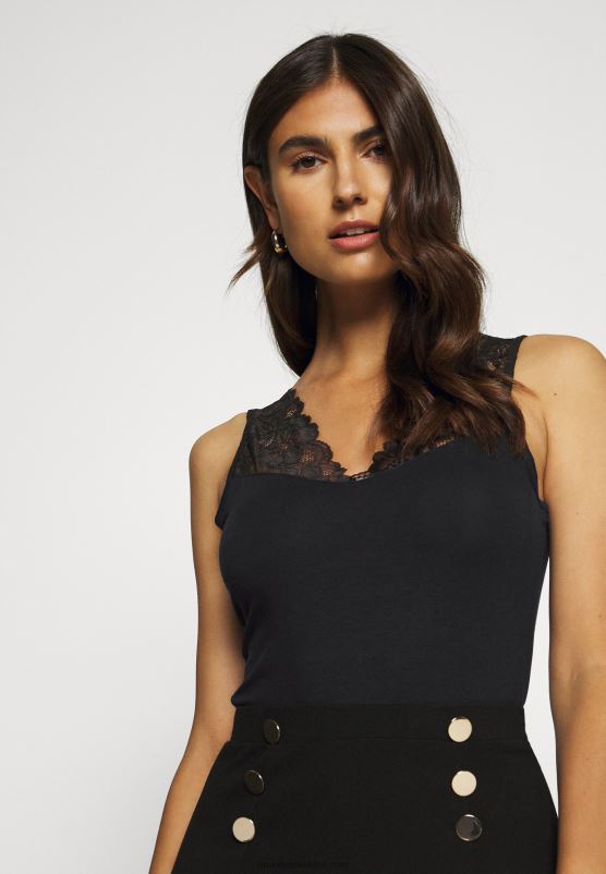 Z62T402 Women Anna Field Top Black