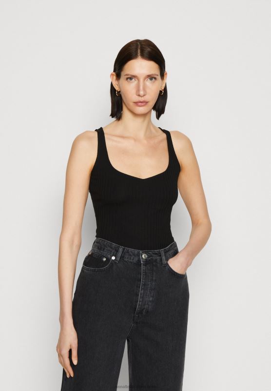 Z62T406 Women Anna Field Top Black