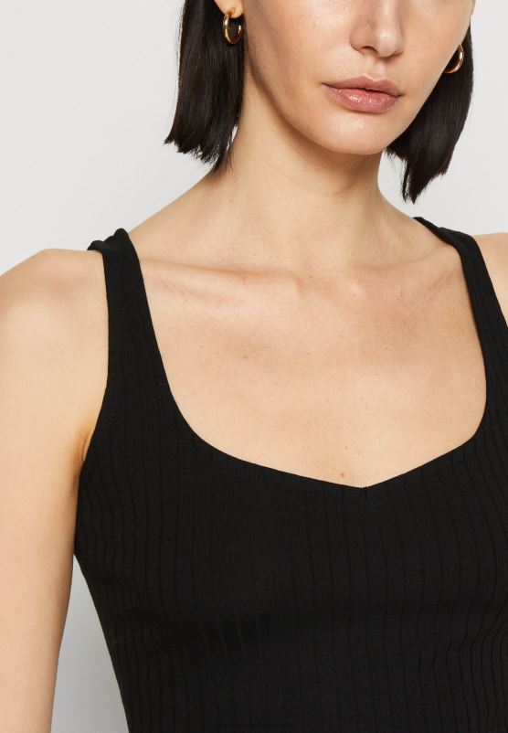 Z62T406 Women Anna Field Top Black