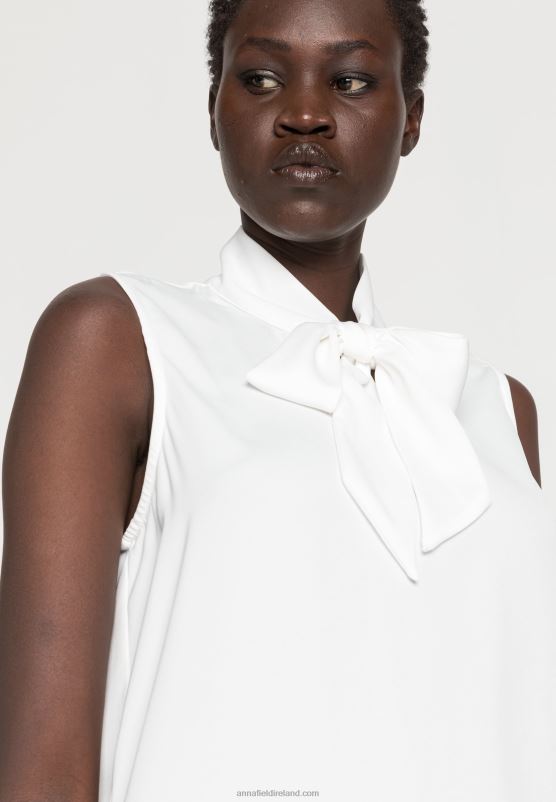 Z62T407 Women Anna Field Top White