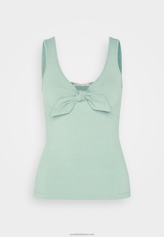 Z62T409 Women Anna Field Top Light Green