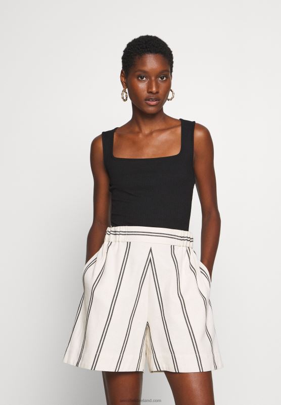 Z62T411 Women Anna Field Top Black