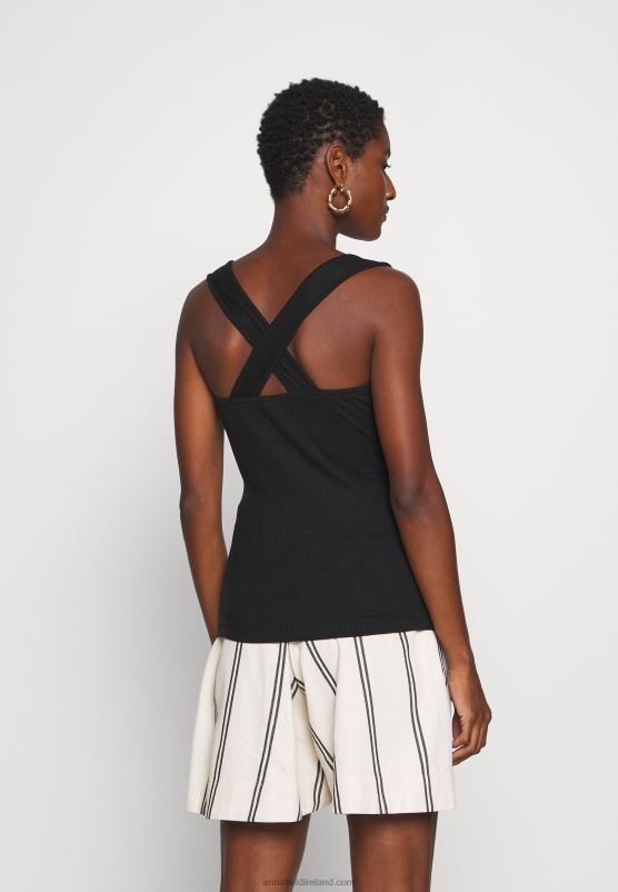 Z62T411 Women Anna Field Top Black