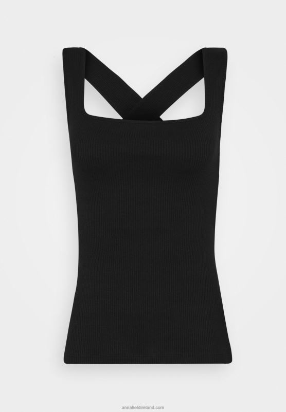 Z62T411 Women Anna Field Top Black