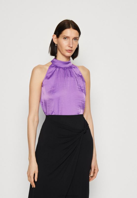 Z62T416 Women Anna Field Top Lilac