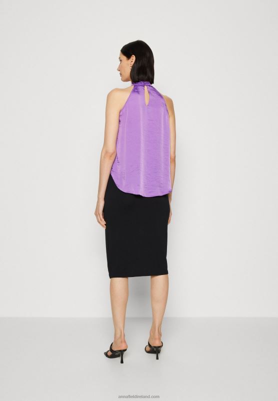 Z62T416 Women Anna Field Top Lilac