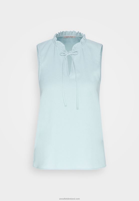 Z62T420 Women Anna Field Top Light Green