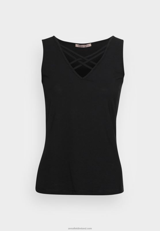Z62T423 Women Anna Field Top Black