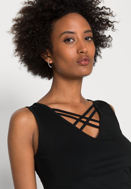 Z62T423 Women Anna Field Top Black