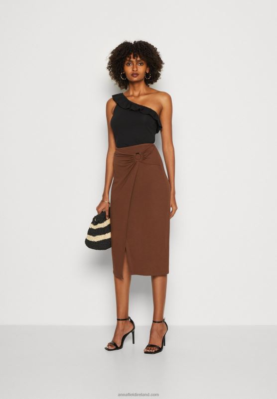 Z62T430 Women Anna Field Top Black