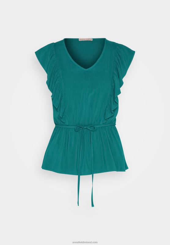 Z62T436 Women Anna Field Top Green