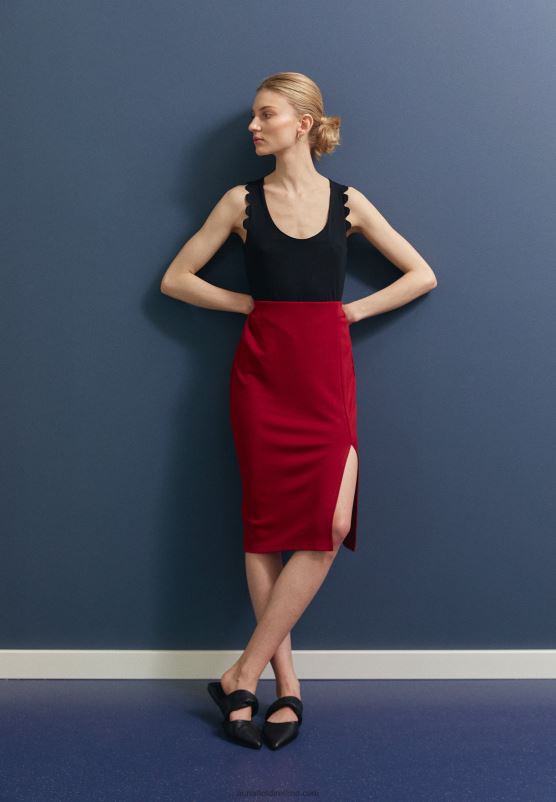 Z62T439 Women Anna Field Top Black