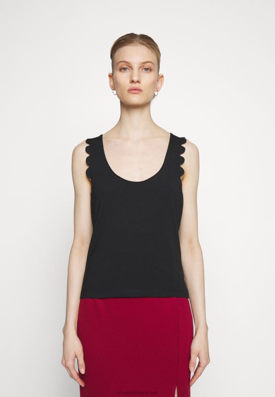 Z62T439 Women Anna Field Top Black