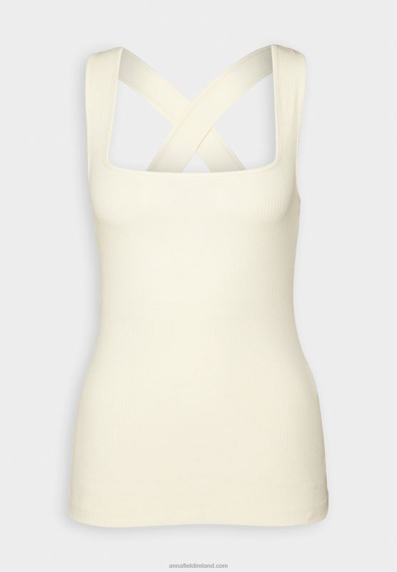 Z62T443 Women Anna Field Top Sand