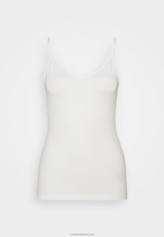 Z62T445 Women Anna Field 5 Pack Top Black/White/Mottled Light Grey