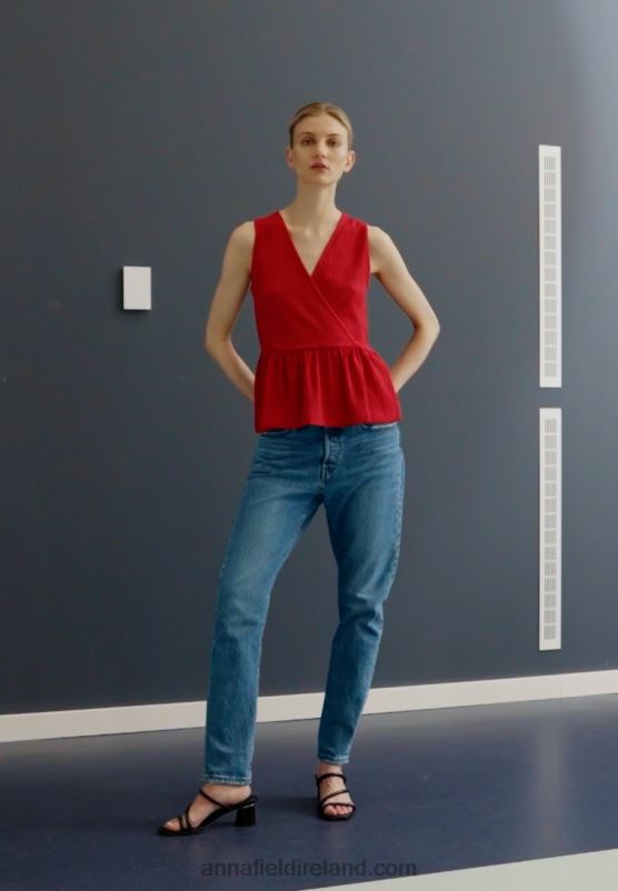 Z62T446 Women Anna Field Top Pink