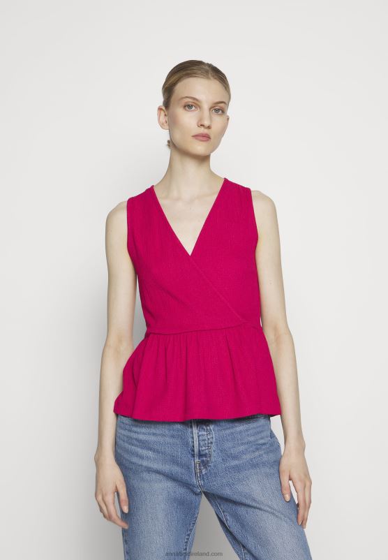 Z62T446 Women Anna Field Top Pink