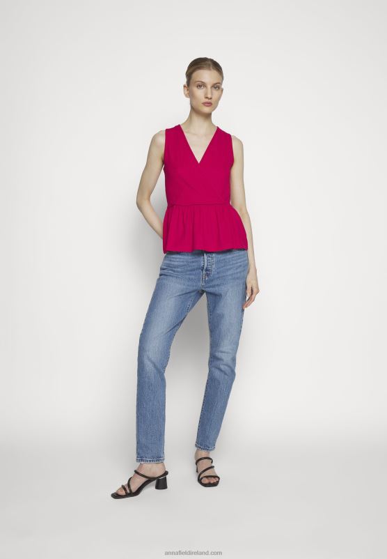 Z62T446 Women Anna Field Top Pink