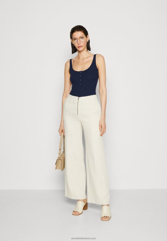 Z62T451 Women Anna Field Top Dark Blue