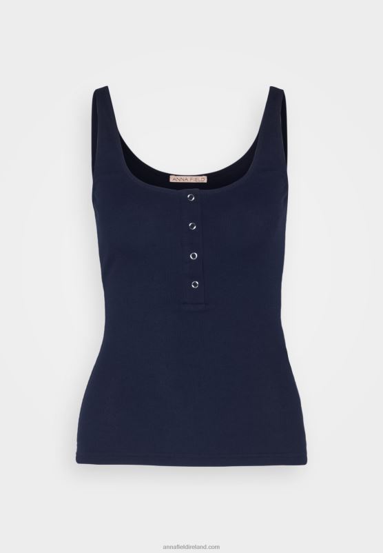 Z62T451 Women Anna Field Top Dark Blue