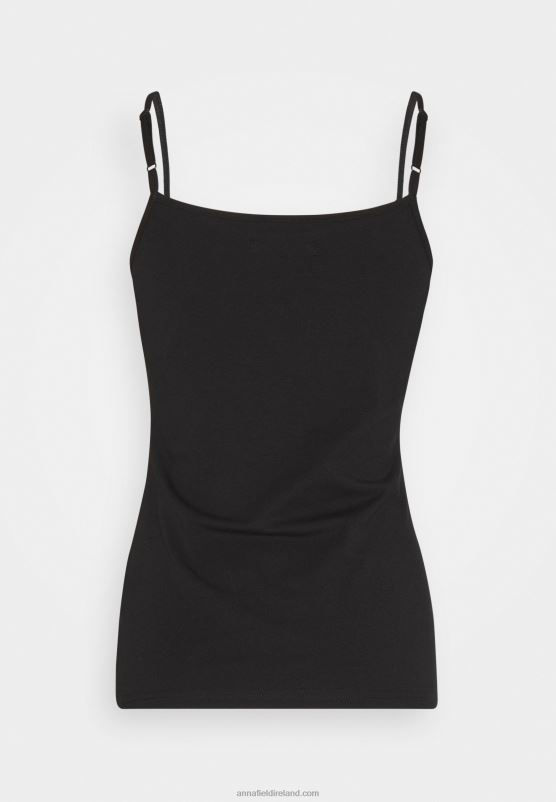 Z62T452 Women Anna Field 2 Pack Top Black