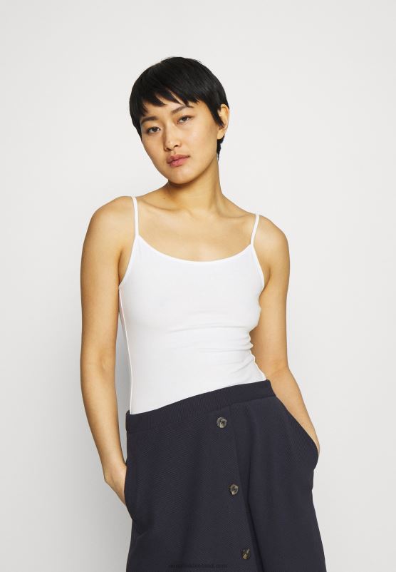 Z62T458 Women Anna Field 3Er Pack Top White/White/White