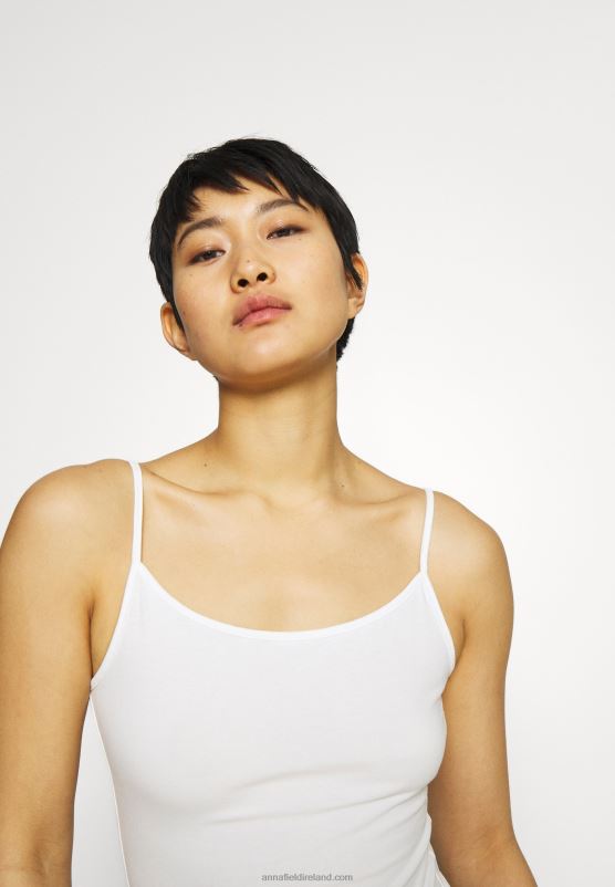 Z62T458 Women Anna Field 3Er Pack Top White/White/White