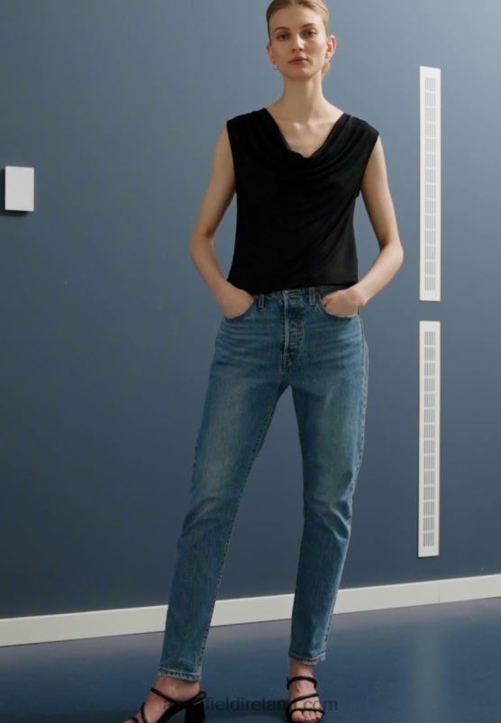 Z62T459 Women Anna Field Top Black