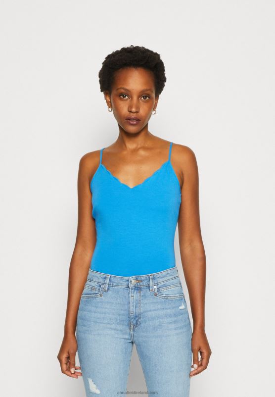 Z62T460 Women Anna Field Top Blue