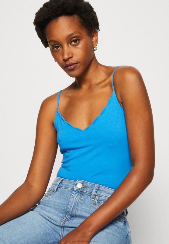 Z62T460 Women Anna Field Top Blue