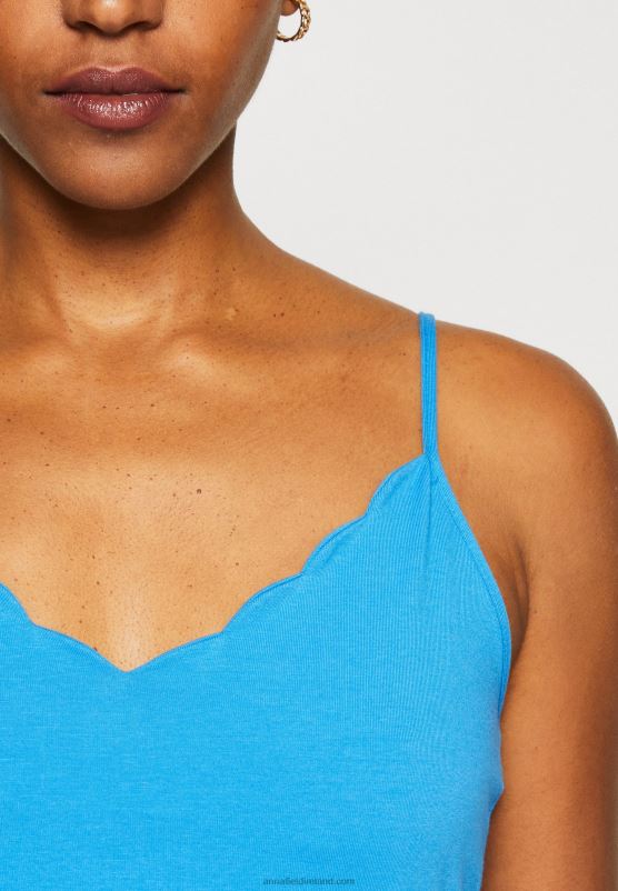 Z62T460 Women Anna Field Top Blue