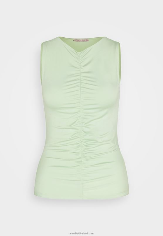 Z62T464 Women Anna Field Top Light Green