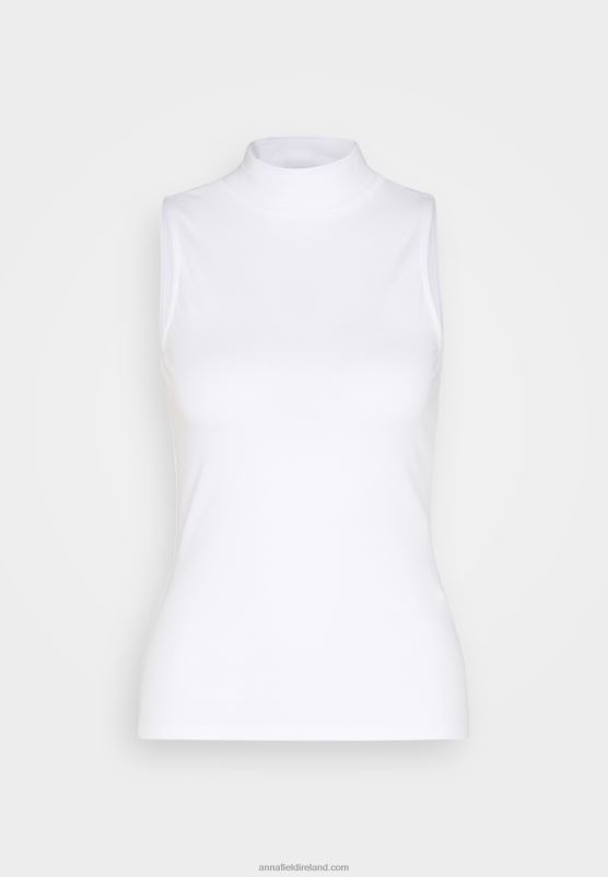 Z62T465 Women Anna Field Top White