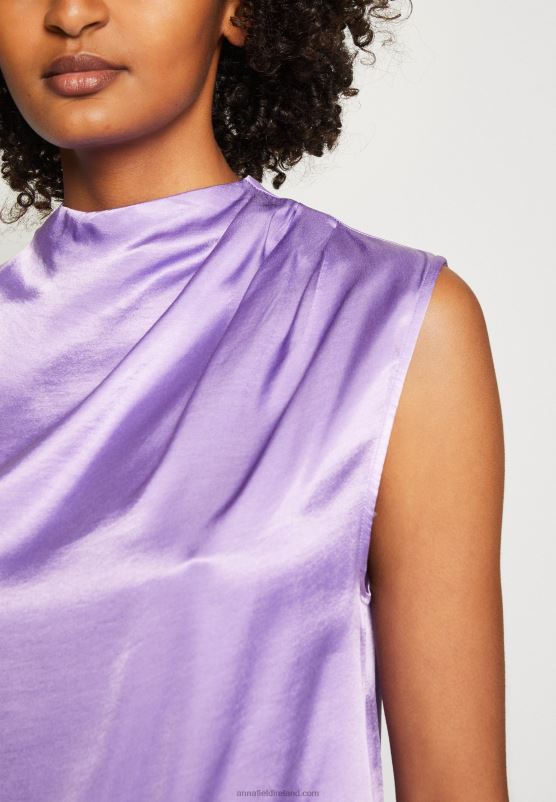 Z62T469 Women Anna Field Top Lilac