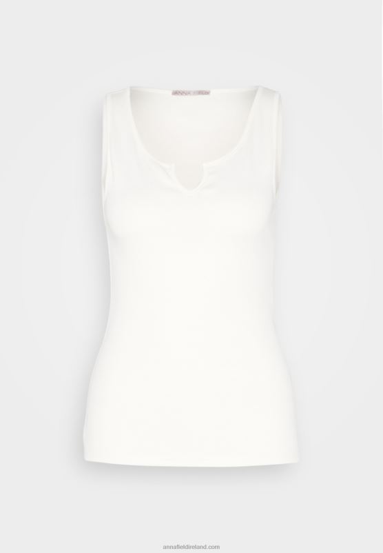 Z62T470 Women Anna Field Top Off-White