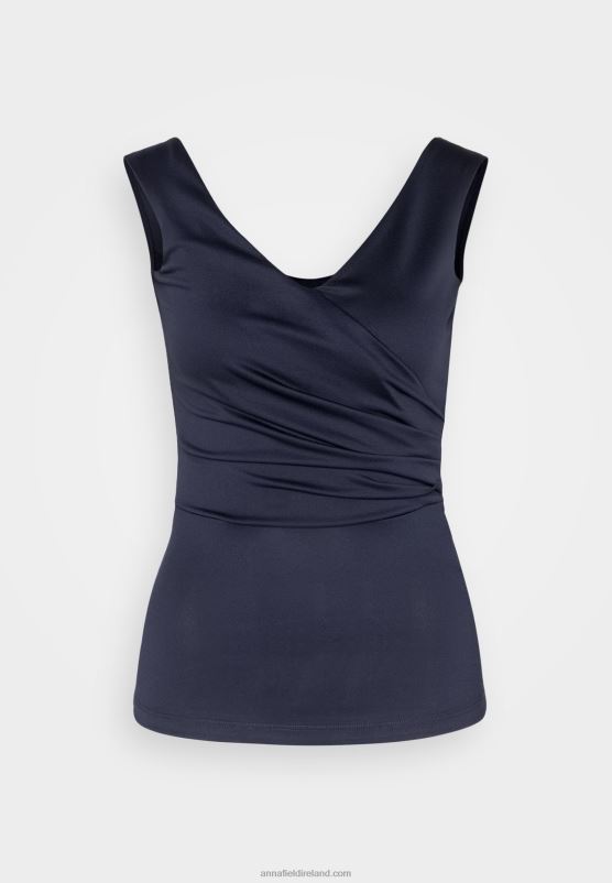 Z62T478 Women Anna Field Top Dark Blue